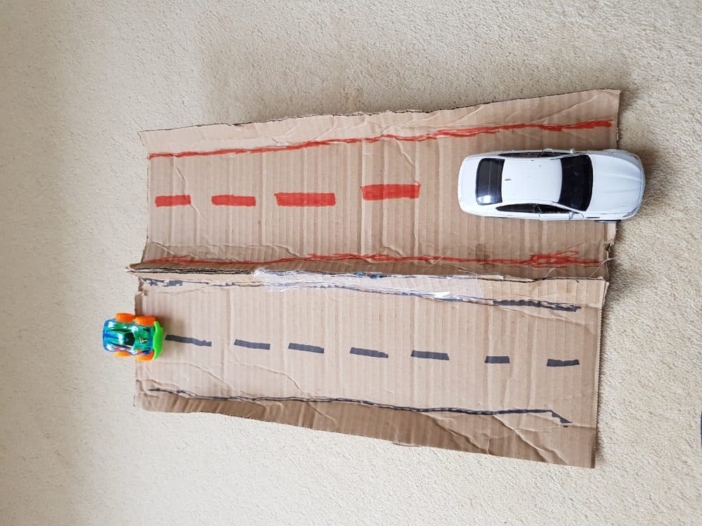 DIY Toys : Simple Home made car race track - Kids n Clicks