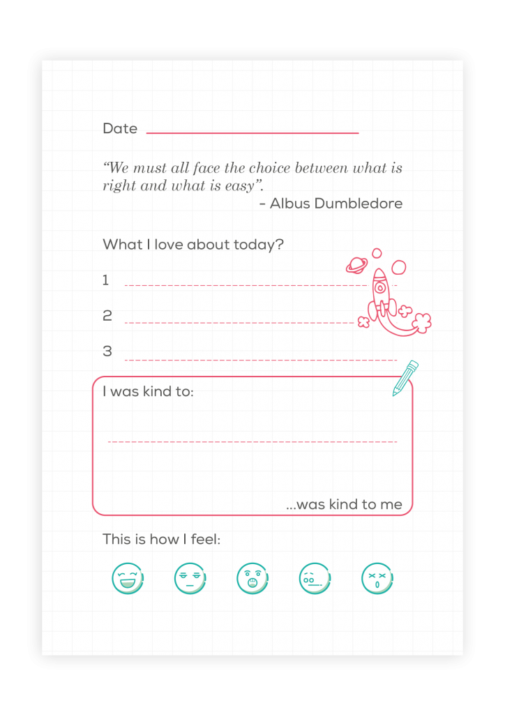 Bullet Journal Notebook For Kids - Kids n Clicks