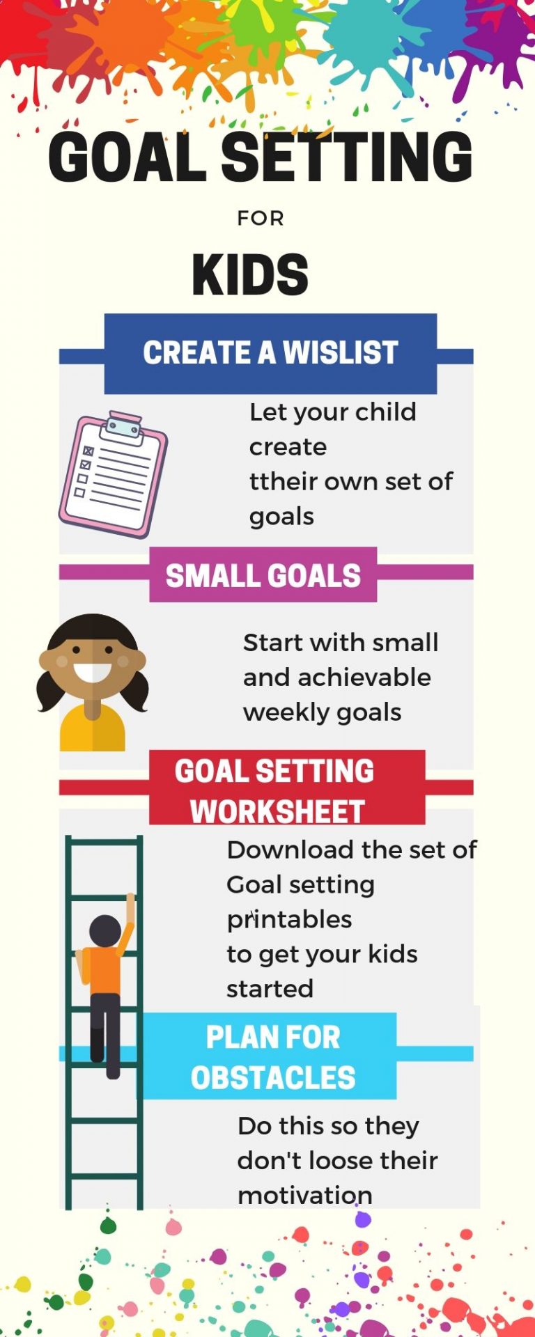 6+ Fun Goal Setting Activities Your Kids Will Love - Kids n Clicks