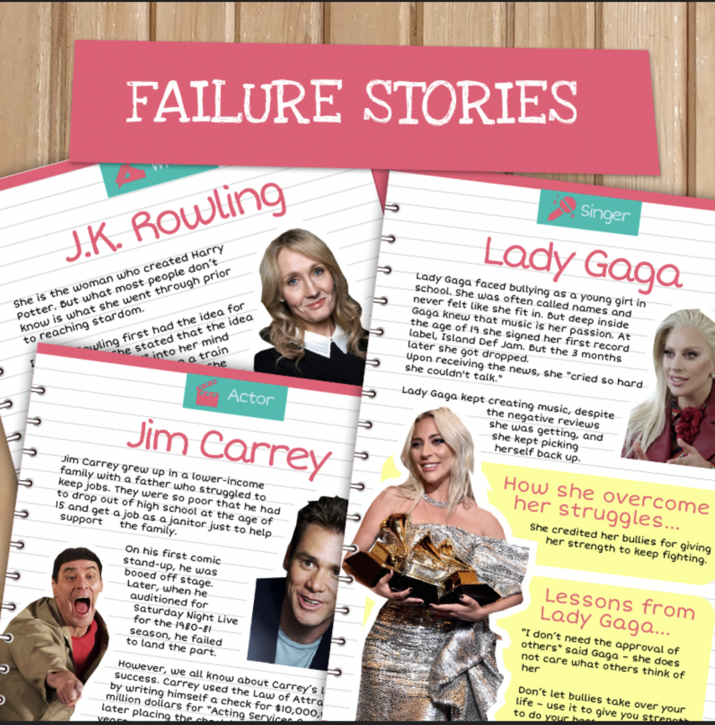 Famous Failure Stories