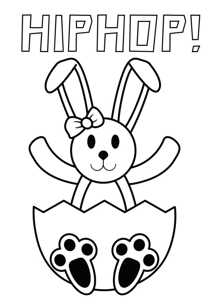 Easter colouring pages 