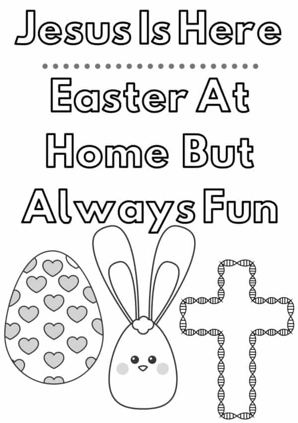 15 Free Easter Colouring Pages For Kids - Kids n Clicks