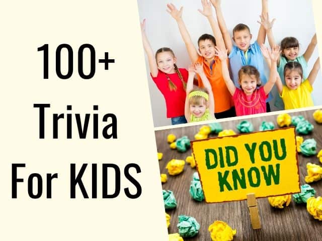 Trivia For Kids