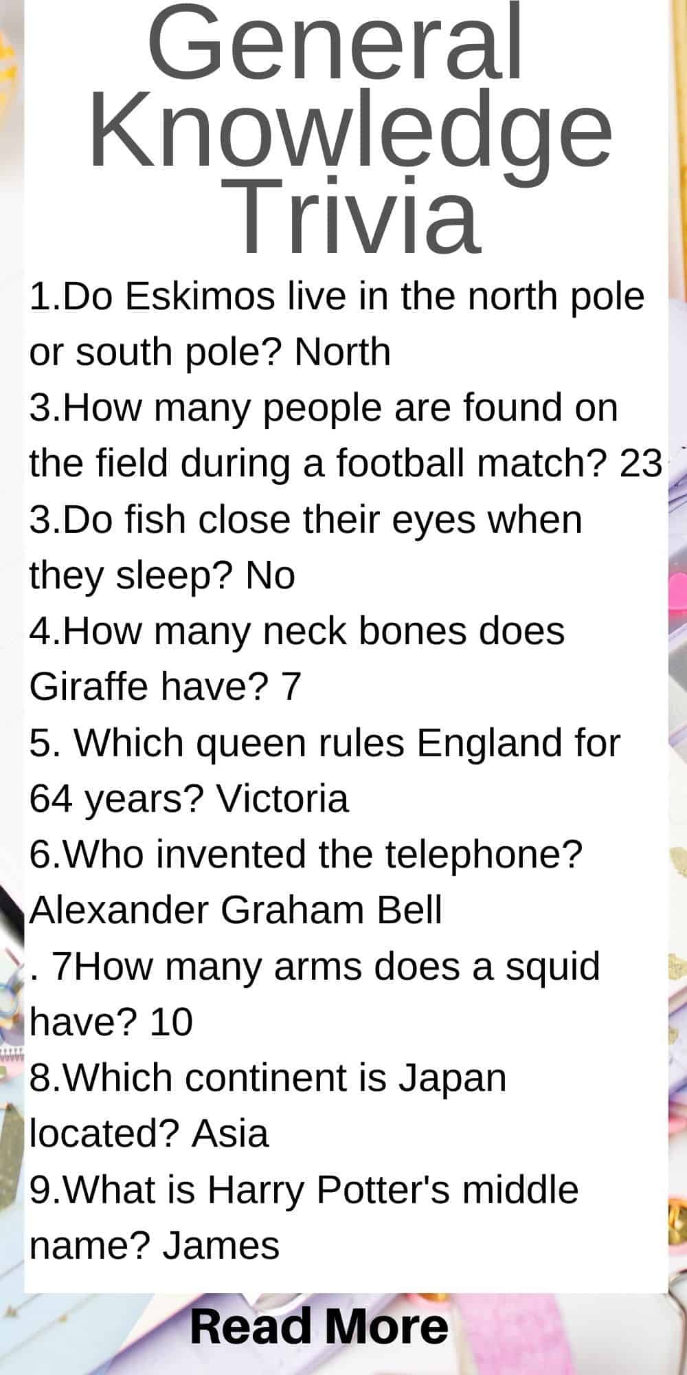 94 History Trivia Questions With Answers For Kids Adults Kids N Clicks