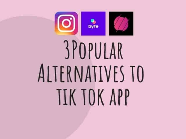 apps like tiktok