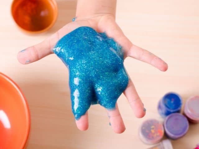 glitter slime