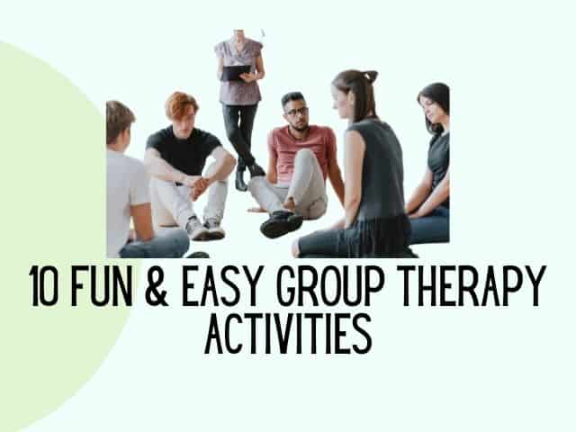 group therapy activities