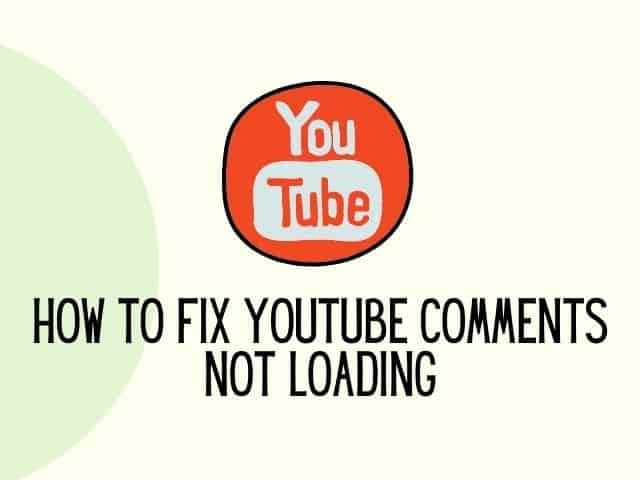 youtube comments not loading