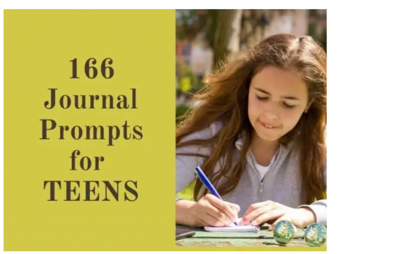 167 fun &amp; creative journal prompts for teens - Kids n Clicks