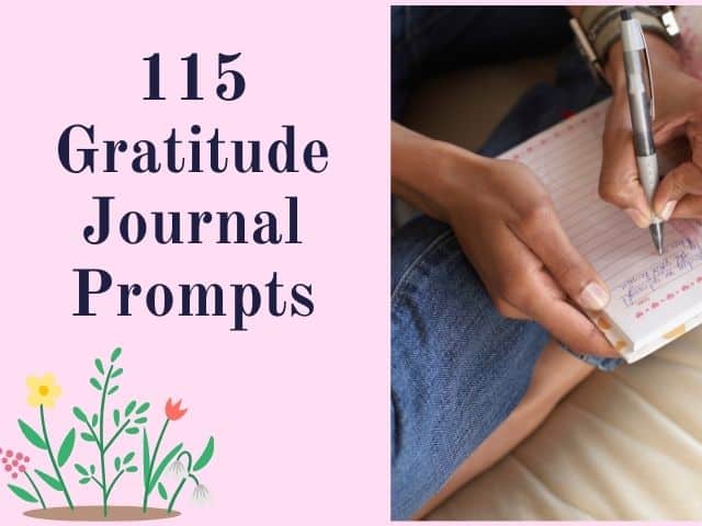 Gratitude journal prompts