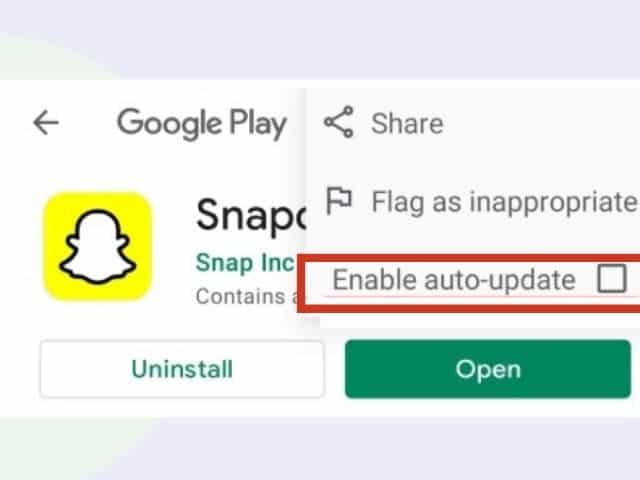 how to half swipe on Snapchat