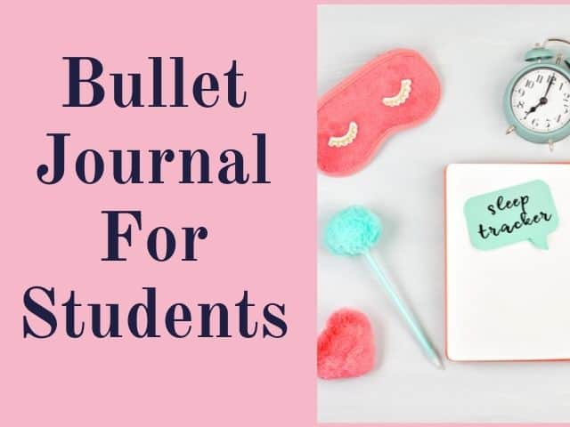 Bullet journal ideas for students