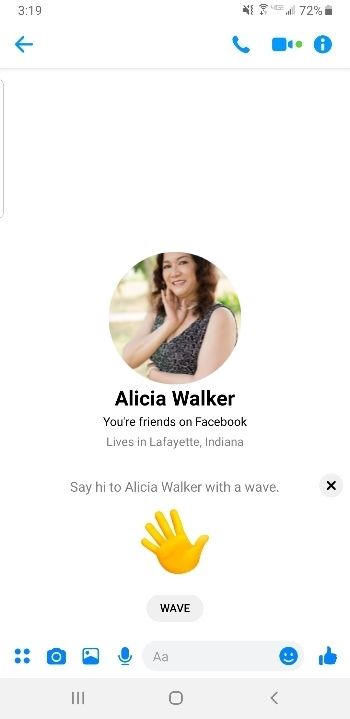 How do you wave on Facebook Messenger? step by step guide - Kids n Clicks