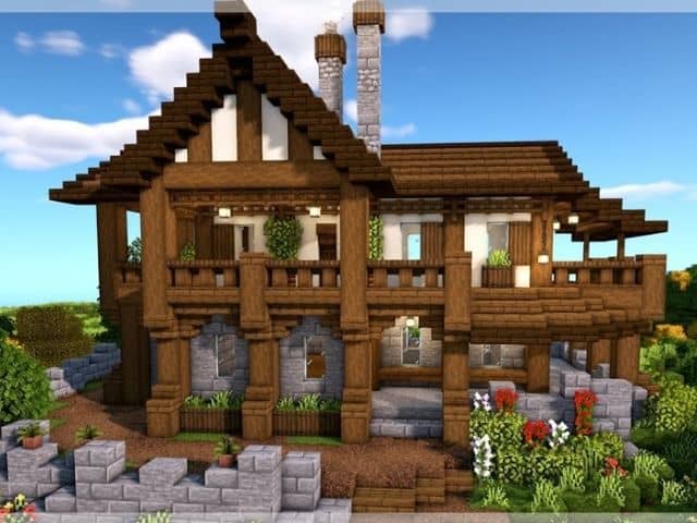 6 Easy And Cool Minecraft House Ideas Kids N Clicks