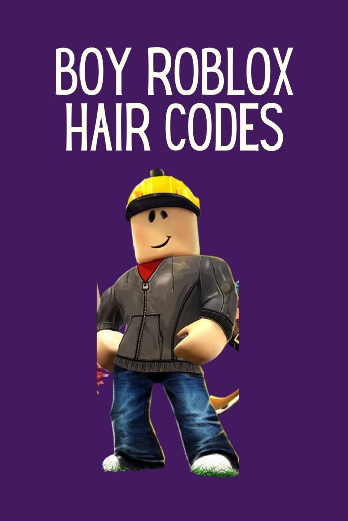 Roblox hair code boys