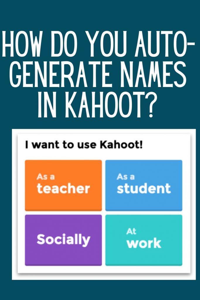 250+ Funny, Cool & Silly Kahoot Names (2023) - Kids n Clicks