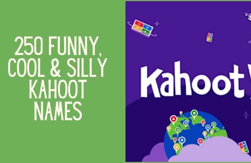 Kahoot names
