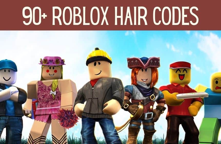 90+ Unique and popular Roblox hair codes - Kids n Clicks