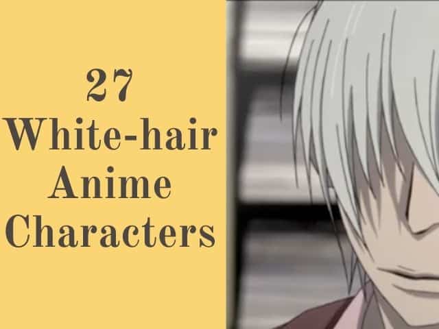 Anime Characters White Hair is a symptom of Mental Breakdown