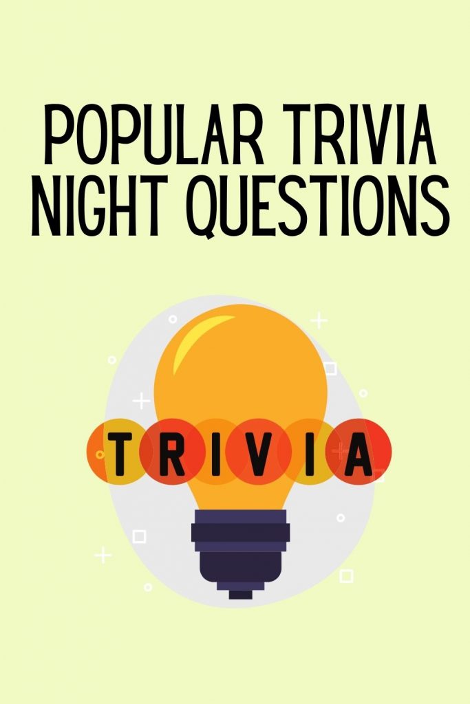 136 Fun And Unusual Trivia Night Questions Kids N Clicks