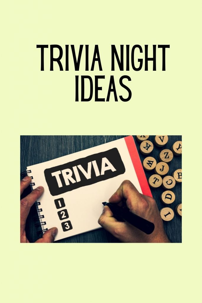 Trivia Night Ideas