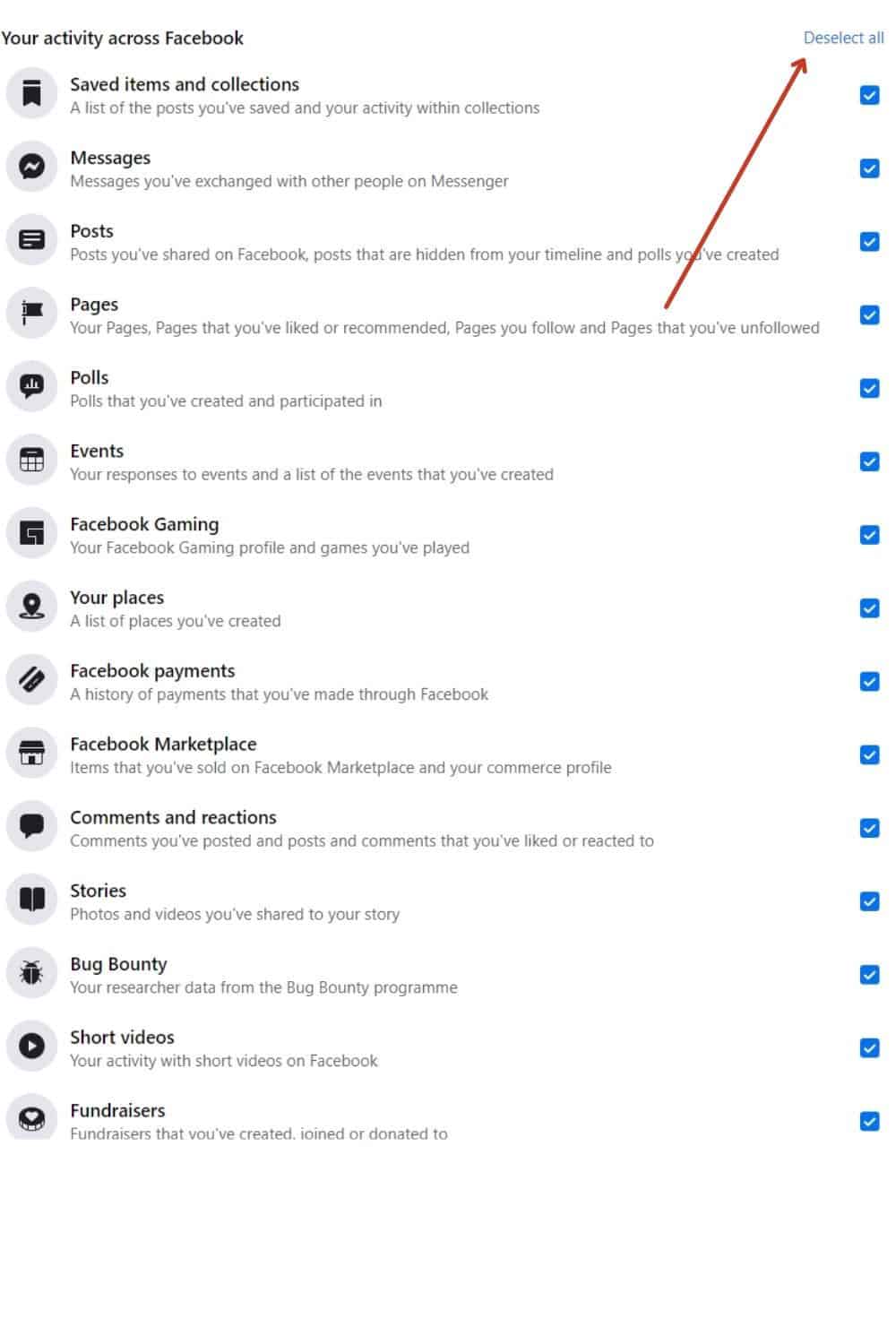 how to see someone's deleted comments on facebook