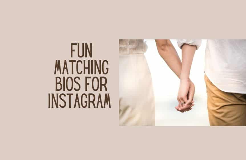 50 Fun Matching Instagram Bios For Couples Kids N Clicks