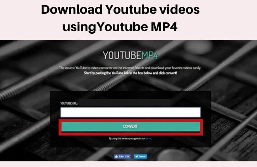Convert youtube into mp4