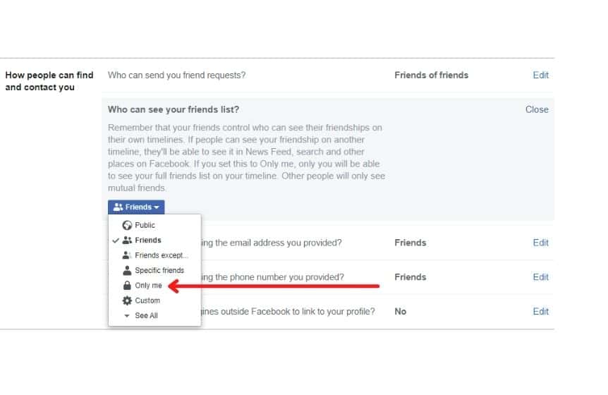 How to hide mutual friends on Facebook? Quick guide - Kids n Clicks