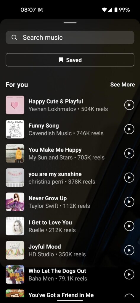 Most Popular Song On Instagram Reels Today