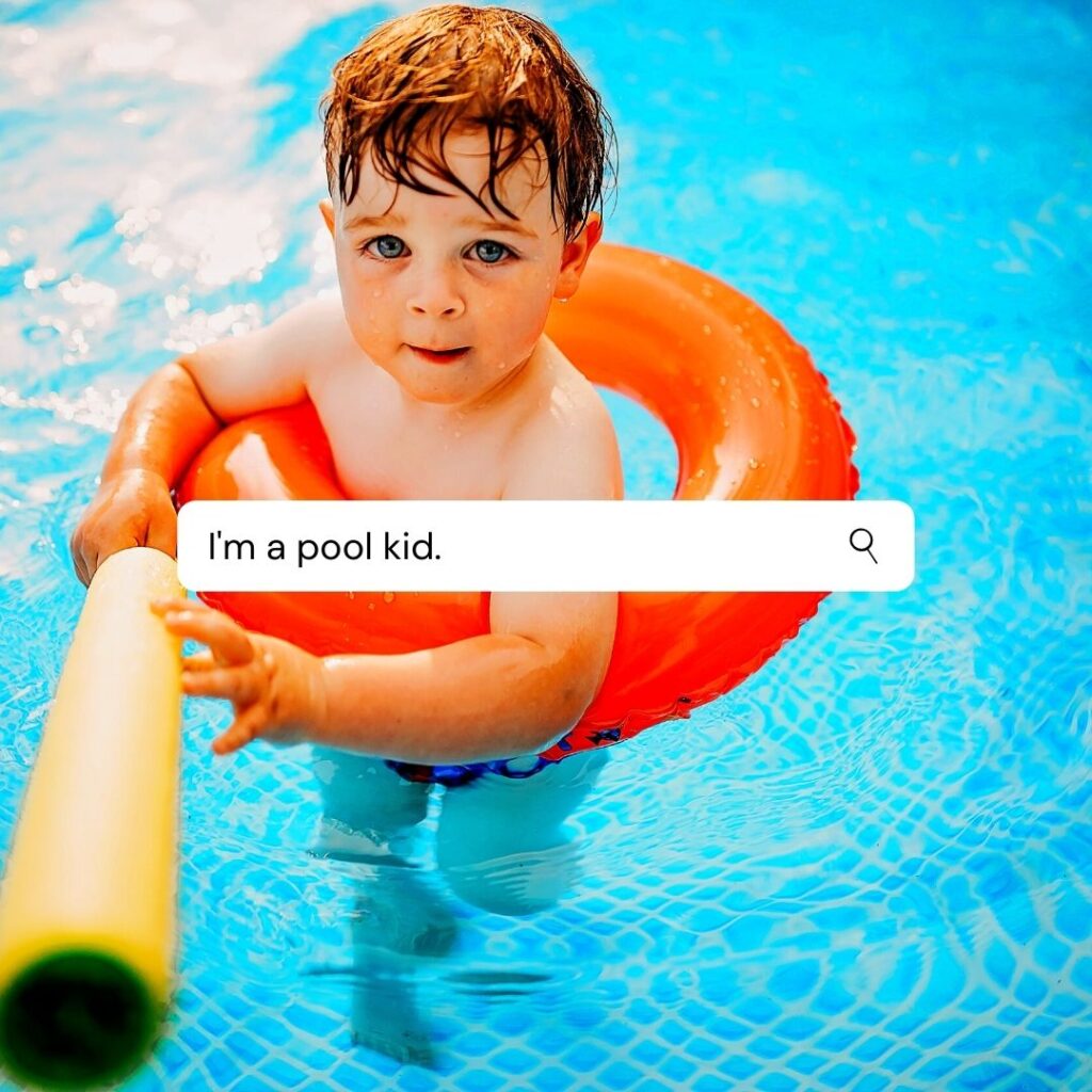 pool captions and quotes for instagram