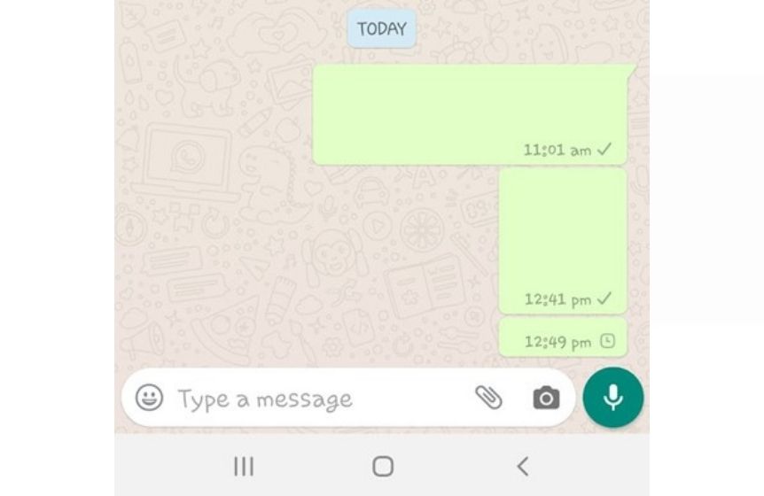 How To Send Blank Message On Whatsapp Iphone