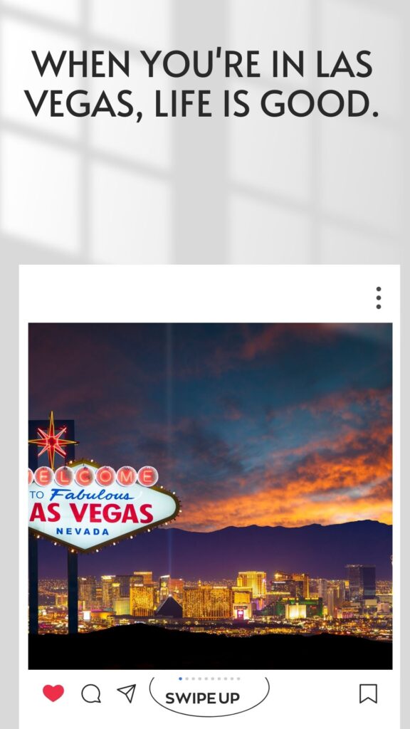 Las Vegas captions for Instagram