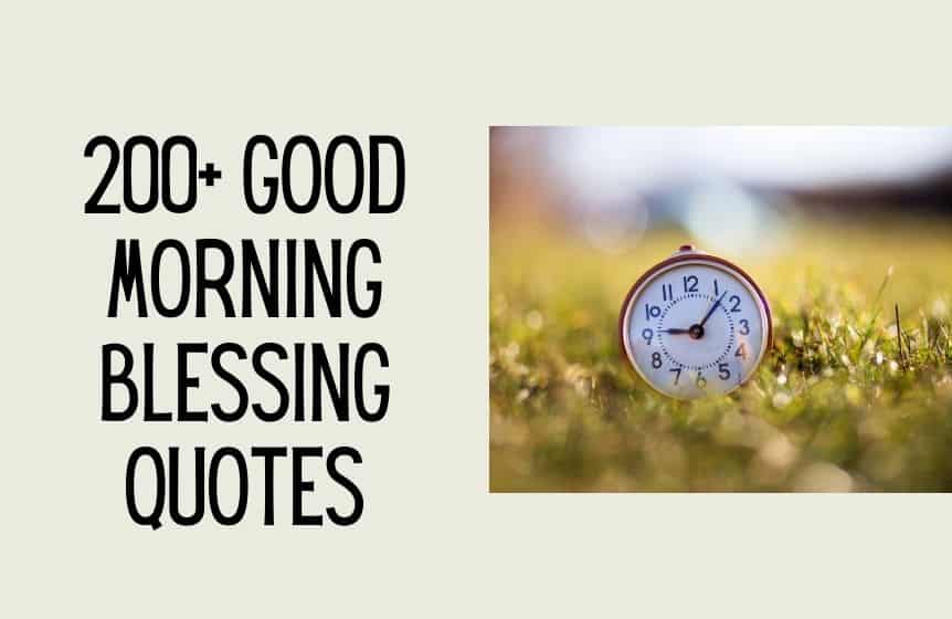 Good morning blessing quotes