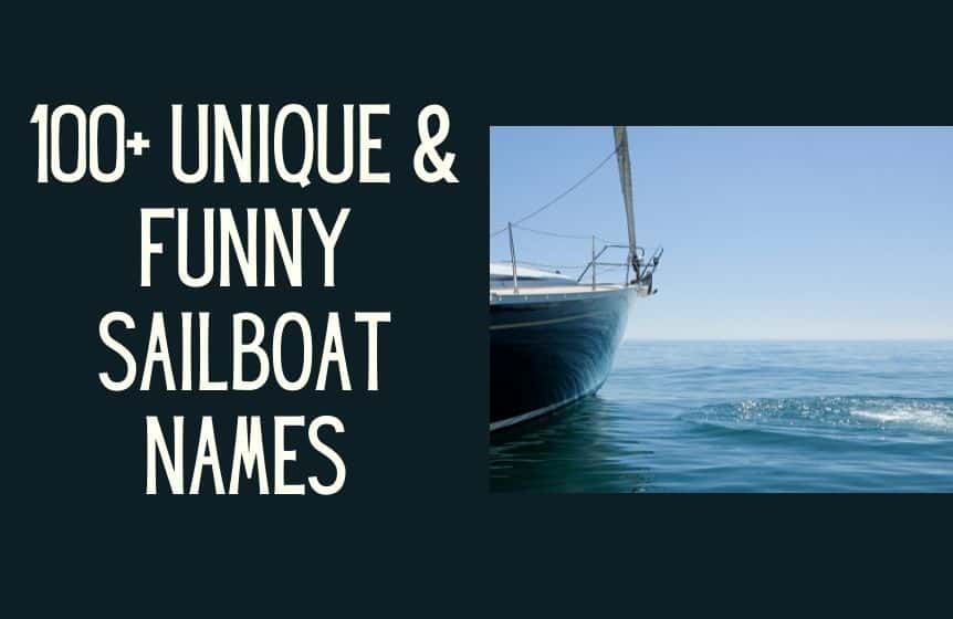 sailboat names funny