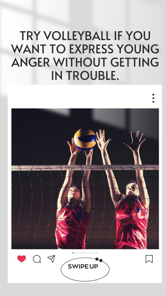 50+ Funny & cool volleyball captions for Instagram - Kids n Clicks