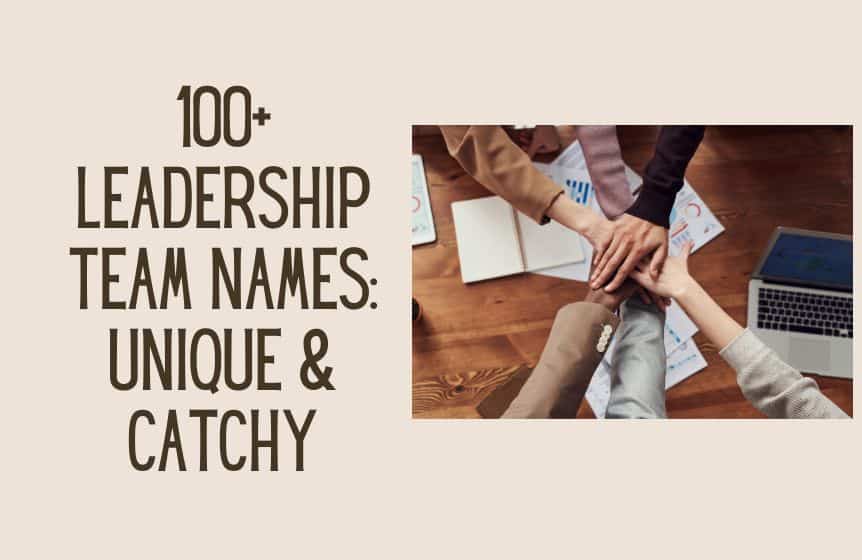 leadership team names