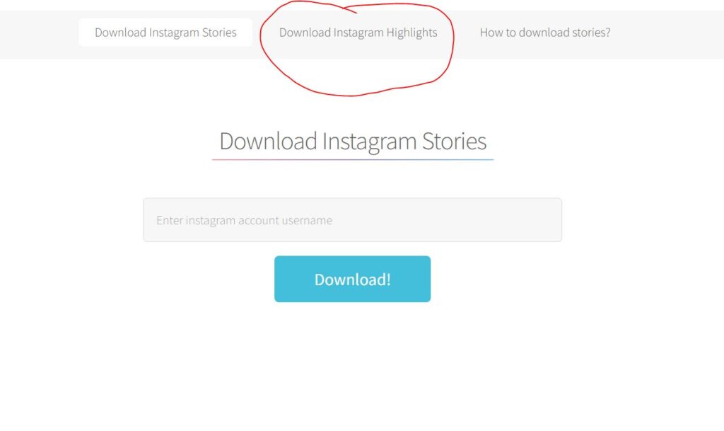 How to download Instagram highlight cover