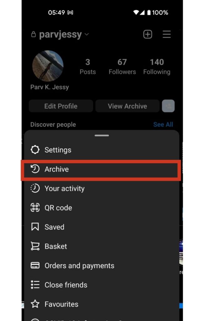 How to download Instagram highlight cover