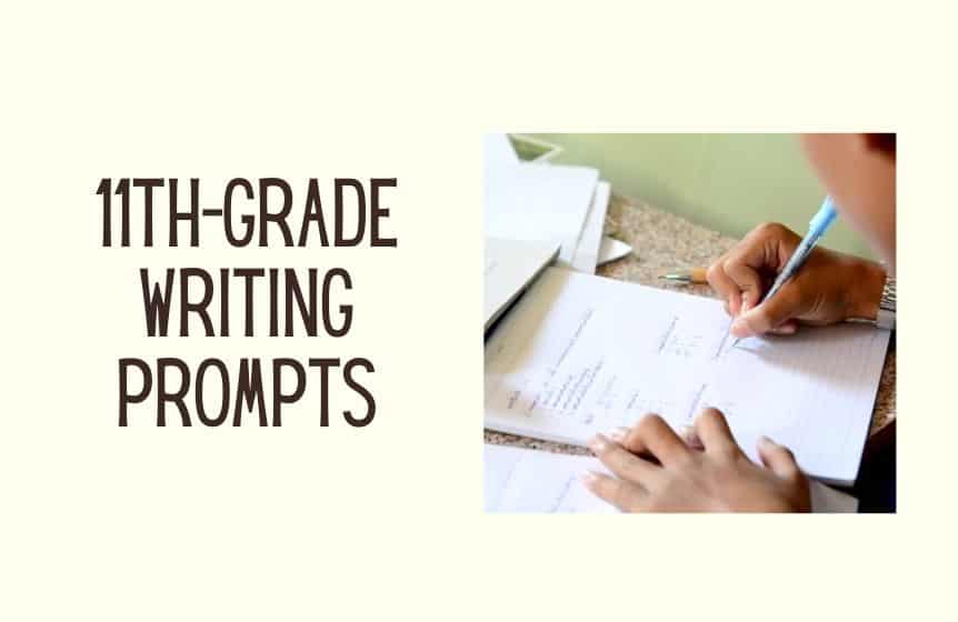 11th grade writing prompts