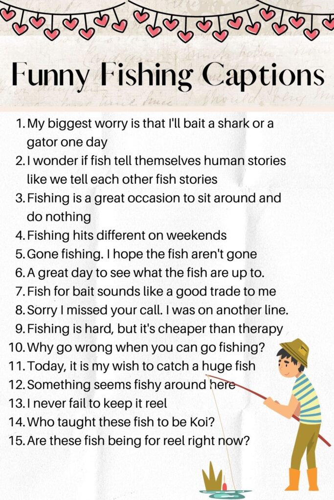 fishing captions for instagram