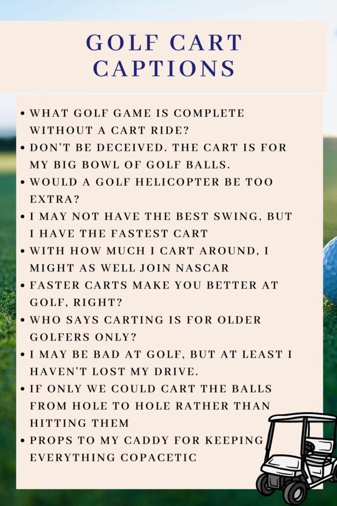 100+ Perfect Golf Captions For Instagram