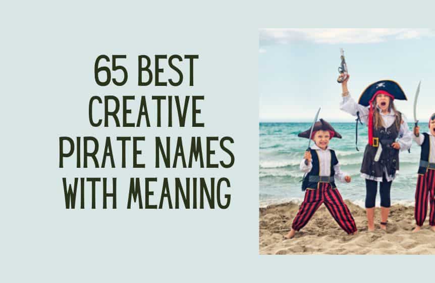 65 Best Creative Pirate Names with meaning - Kids n Clicks