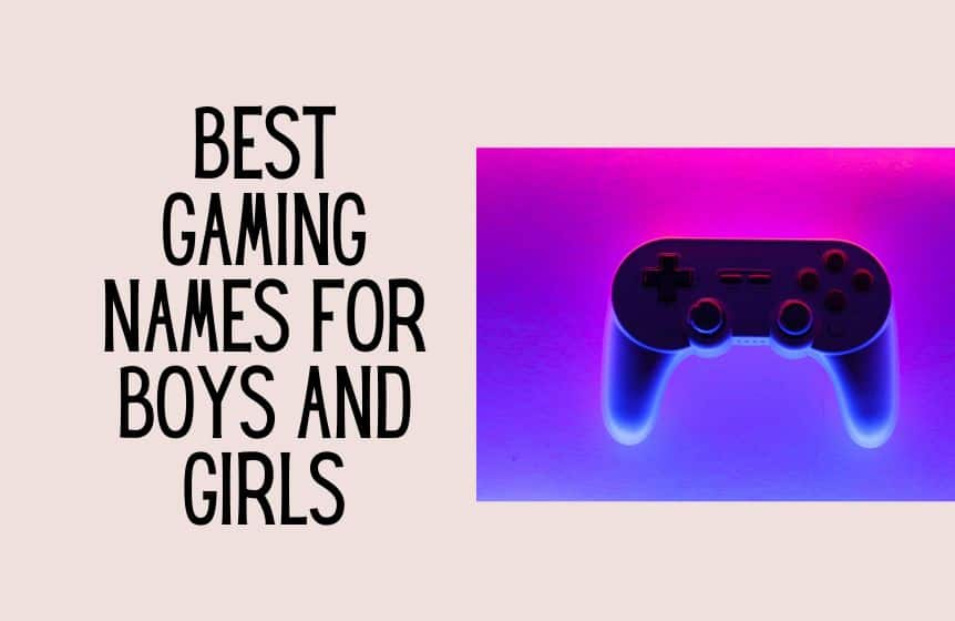 150+ Best gaming names for boys & girls