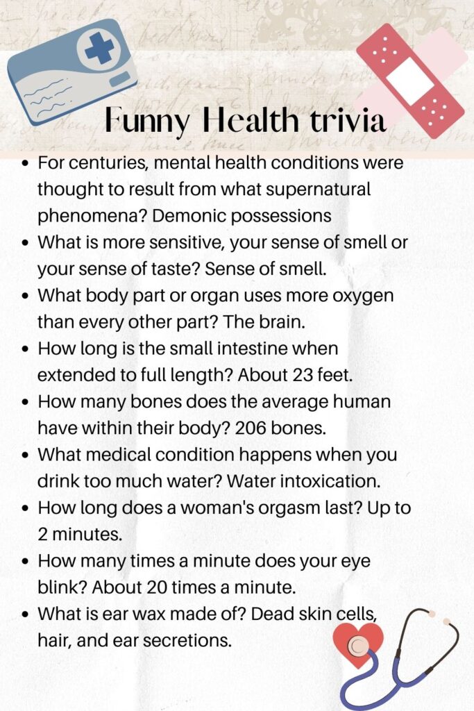 health trivia