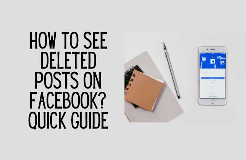 How to see deleted posts on Facebook?Quick guide - Kids n Clicks