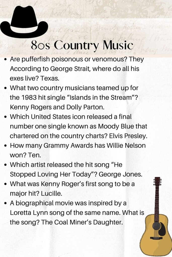 country music trivia