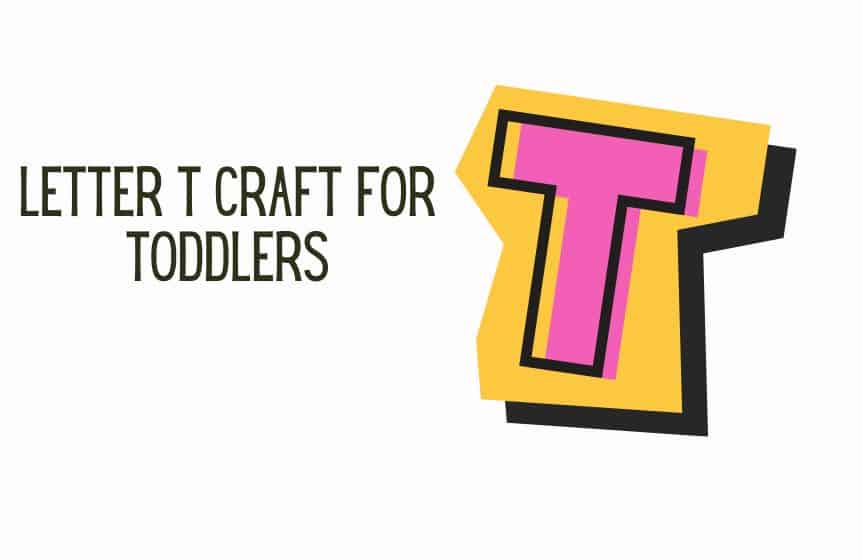 letter T craft for toddlers