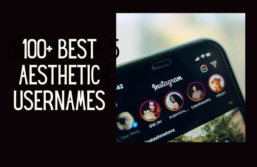 100+ Best aesthetic usernames