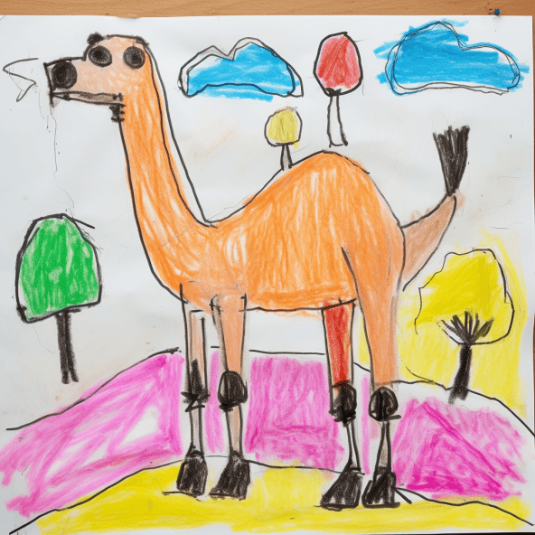 camel activities for kids